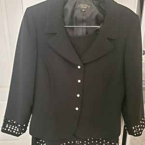 Tahari ASL Pearl Skirt Suit